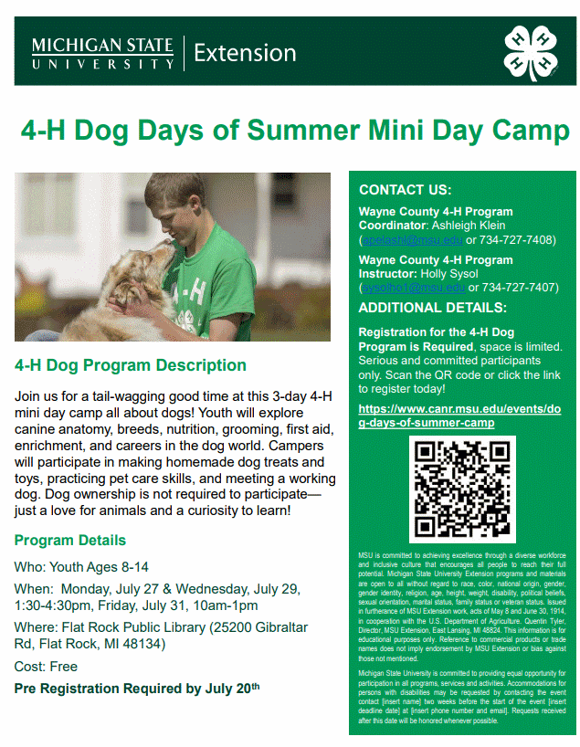 Dog Days of Summer Camp Flyer 2026.gif