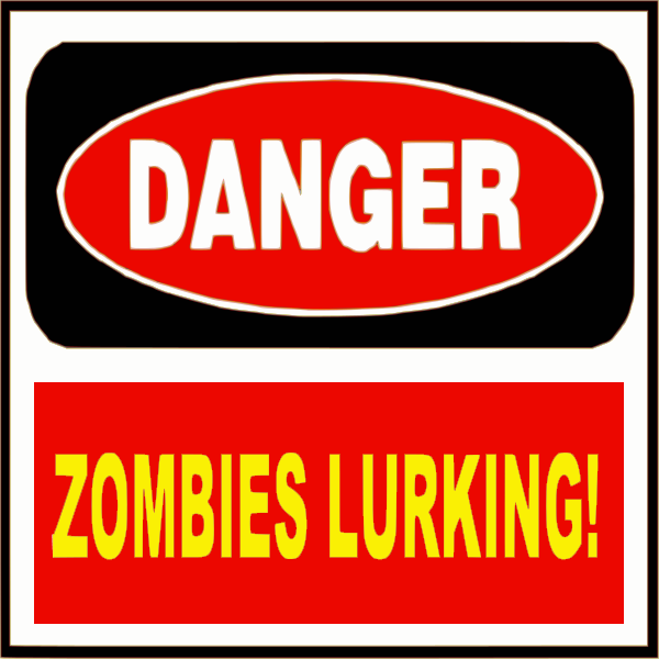 zombie sign