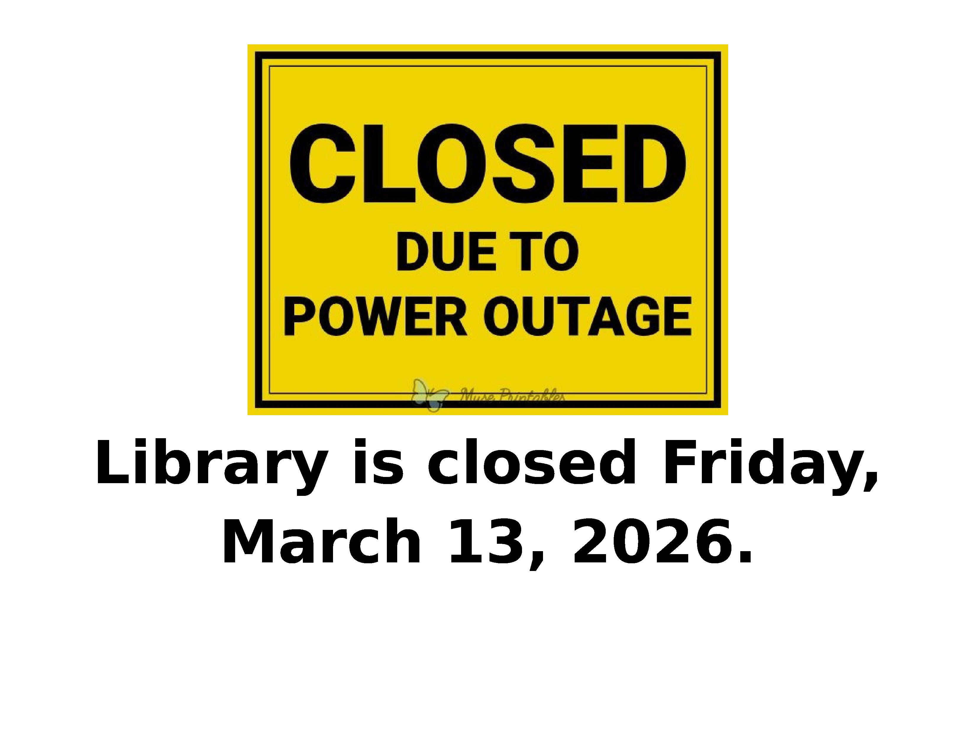 Library closed Friday_0.jpg